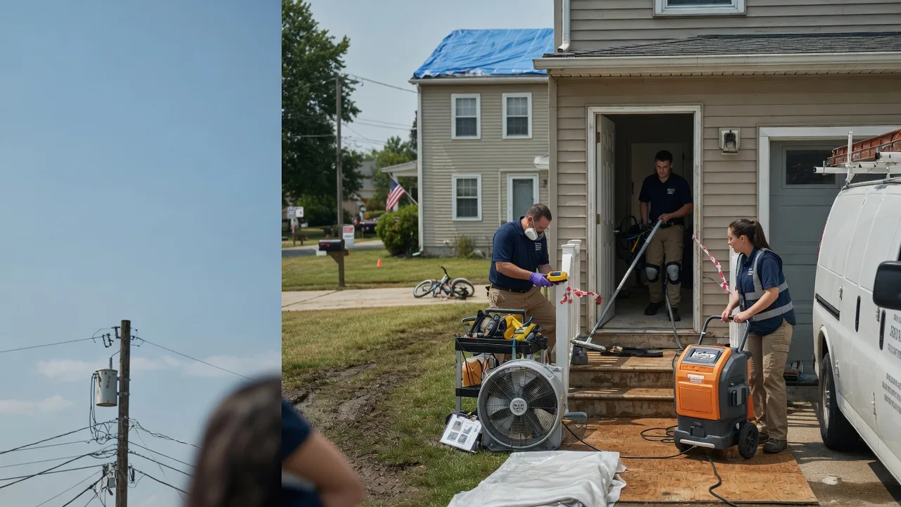 Water Damage Repair in Morrison, IA near me